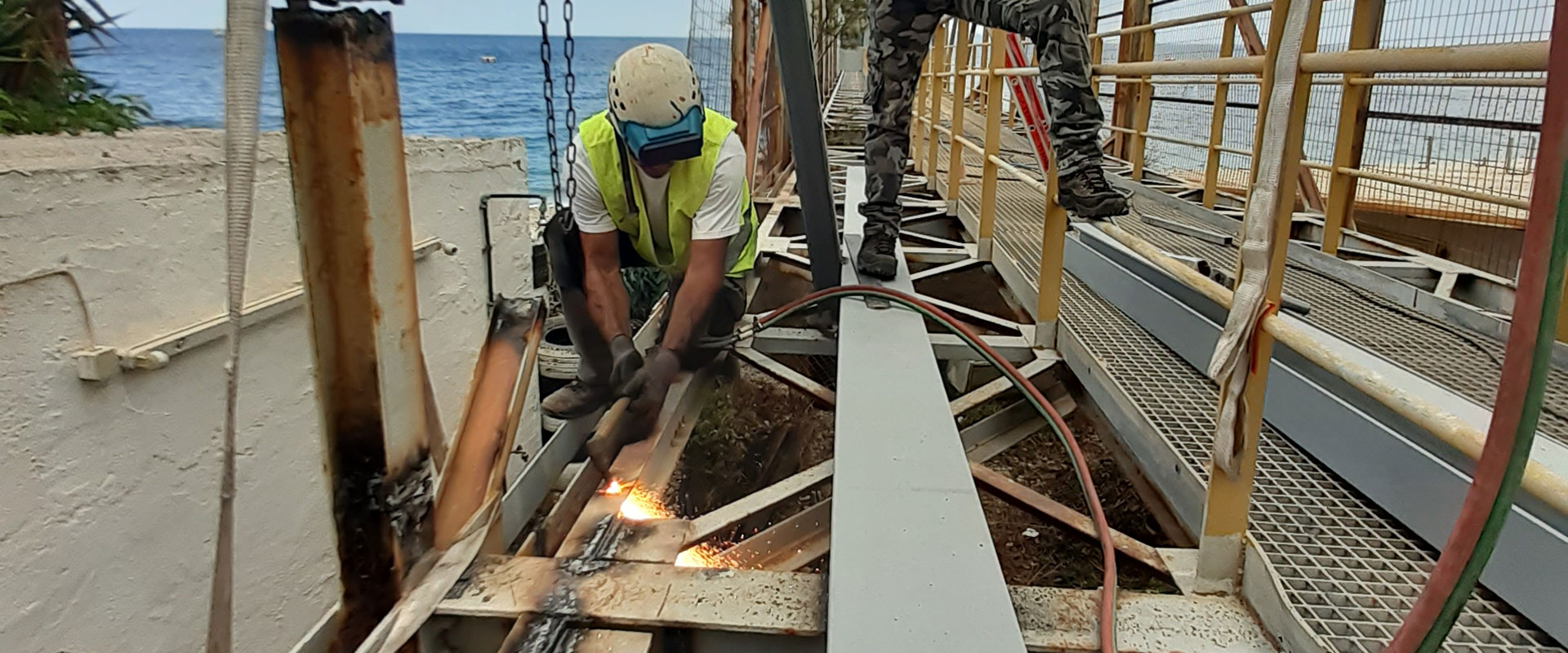 ΑΓΕΤ Ηρακλής Λινοπεράματα: Ενίσχυση της στατικής επάρκειας στους κόμβους μεταλλικής γέφυρας