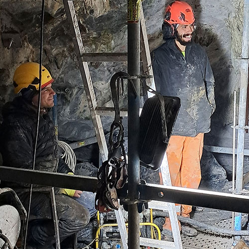 Βραχοστερέωση στο σπήλαιο Δικταίον Άνδρον του Ν. Λασιθίου
